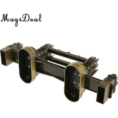 MagiDeal 10cm Vintage Metal Model London Tower Bridge Statue Model for Bedroom Home Bars Cafes Restaurants Decor