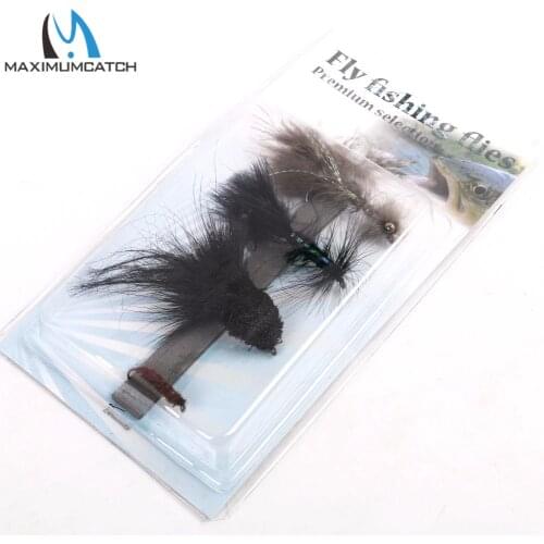 Maximumcatch Hand Tied Fly Flies Set #2-#14 Dry Nymph Trout Streamer Wet Fly Flies