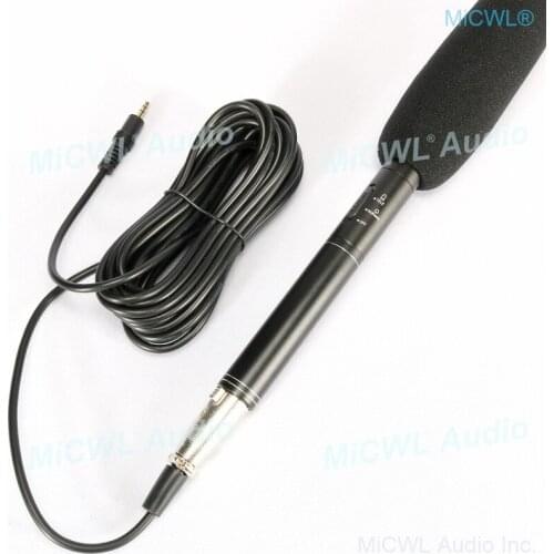 Professional Shotgun Interview Microphone Directional Condenser MIC for DSLR DV Camcorders Video Camera Mic