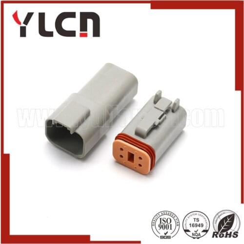 5 Sets 4 Pins Way DT06-4S DT04-4P Waterproof Male Female Electrical Connector Plugs For Car Best Prices