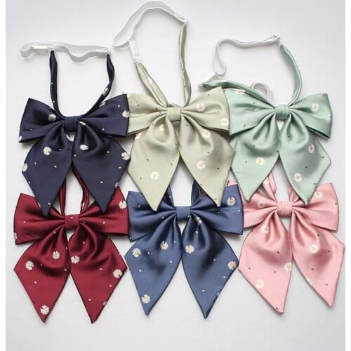 Sitonjwly Student Uniform Bowties for Women Adult Cravat Wedding Party Bowknot Bow Ties Collar Neckwear Suits Accessories