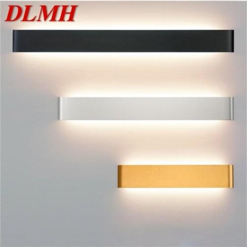 DLMH Modern Indoor Wall Light Fixture Aluminum Bedside LED Lamp Creative Aisle Staircase Decorative For Home Bedroom Living Ro