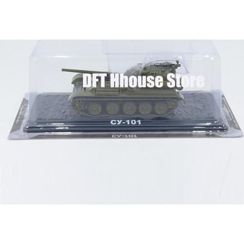 1: 43 Soviet Union Simulation Alloy Toy tanks SU-101 tanks Model Children Toys tank Decorations Ornaments