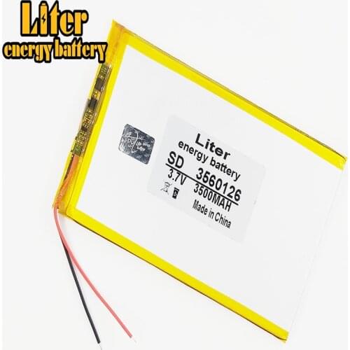 3.7 V lithium polymer battery 3500 mah 3560126 tablets DIY mobile power
