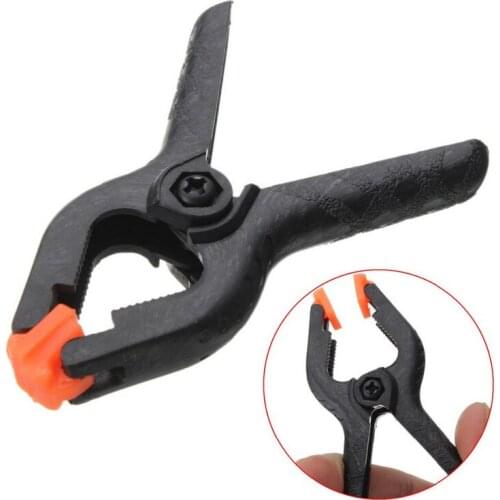 5/10pcs 2 inch Spring Clamps DIY Woodworking Tools Plastic Nylon Clamps For Woodworking Spring Clip Photo Studio Background