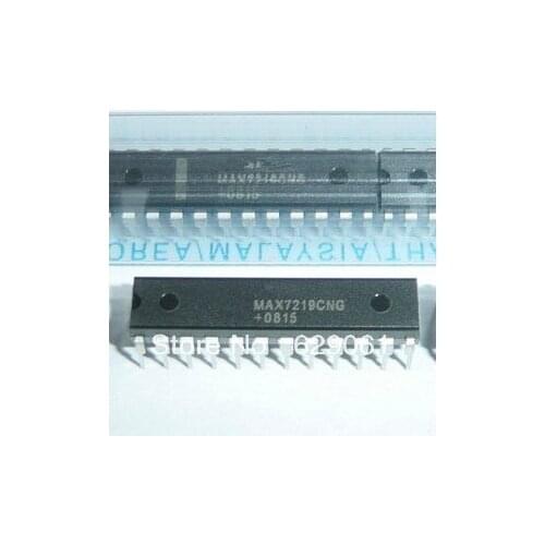 Free Shipping New MAX7219CNG MAX7219 MAX7219CN DIP24 IC