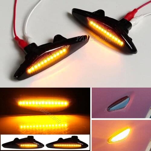 For Mazda MX-5 Miata Roadster ND 2016-2019 Modern Styling LED Side Repeater Indicator Turn Signal Flasher