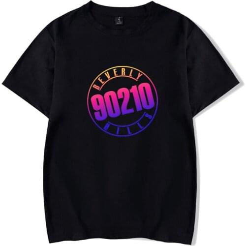 Beverly Hills 90210 T-shirt Summer Casual Fashion Men Women T Shirt Streetwear Harajuku T-shirt Cotton Short Sleeve Tee Tops