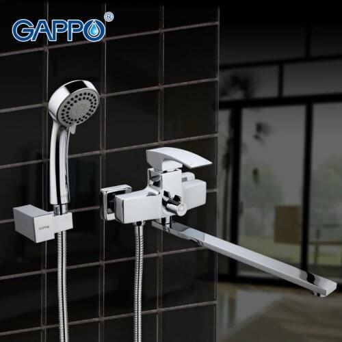 GAPPO bathtub sink faucet mixer bathroom shower Faucet Wall bath tub taps basin sink mixer Bath Shower set tap Waterfall GA2207