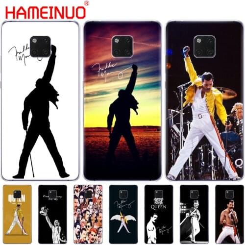 HAMEINUO Freddie Mercury Queen band Cover phone Case for Huawei NOVA 3 3i mate 20 pro for honor 8x max note 10