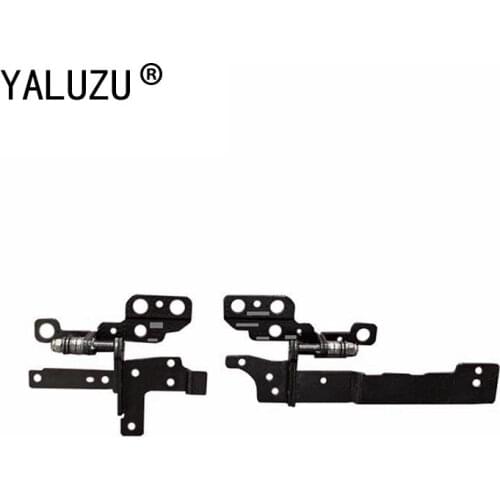 YALUZU NEW Laptop lcd Hinges for DELL Inspiron 15 7000 15-7570 7570 Notebook LCD Screen Display Left & Right Hinges Steel Bracke