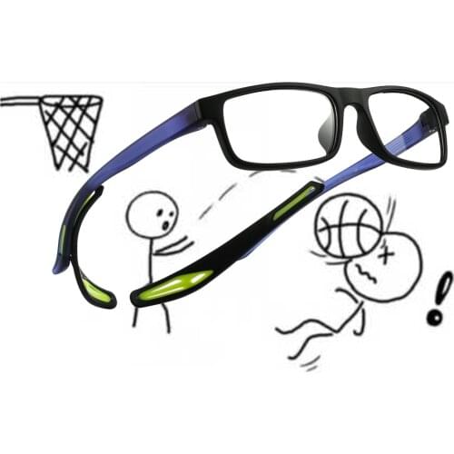 Tr90 optical eyeglasses glasses frame men Sports basketball Football transparent prescription myopia eye glasses eyewear frame