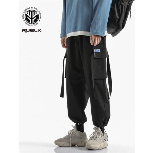 RUELK Men's Trousers With Pockets