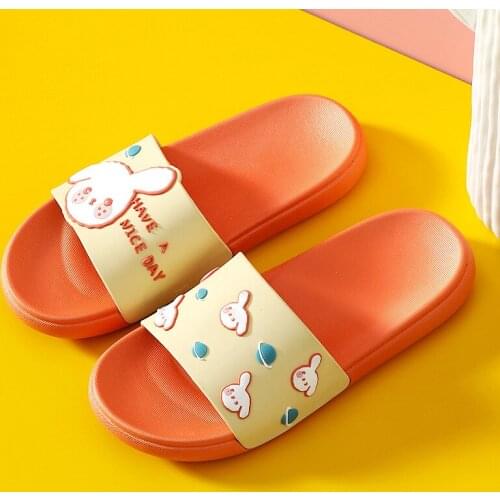 Cartoon Slippers Children and Girls Home Anti-slip Home Bath Cute Men Slippers Children Home Slippers Men Slippers Men Shoes
