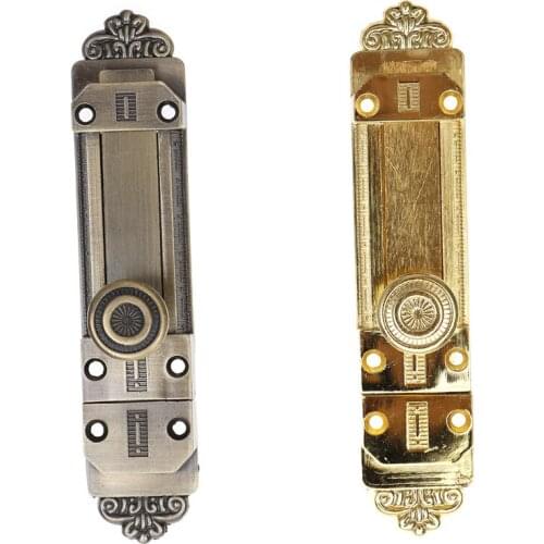 Vintage Door Zinc Alloy Sliding Lock Latch Barrel Bolt Bronze for furniture