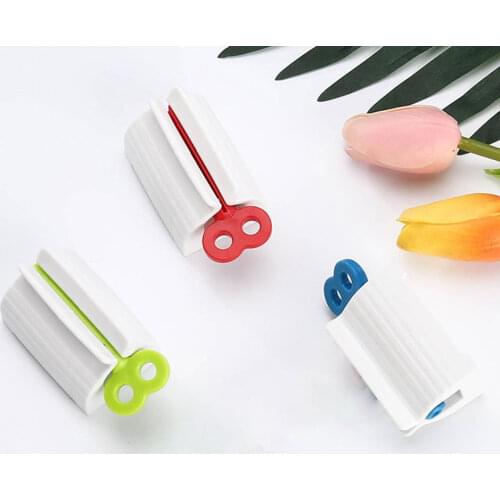 Tooth Paste Squeezer Facial Cleanser Press Rolling Holder Bathroom Accessories Toothpaste Dispenser Tube Squeezer for Kids
