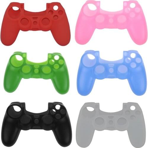 Protection For Sony for Playstation 4 for PS4 Skin Silicone case Controller Cover skin for controller