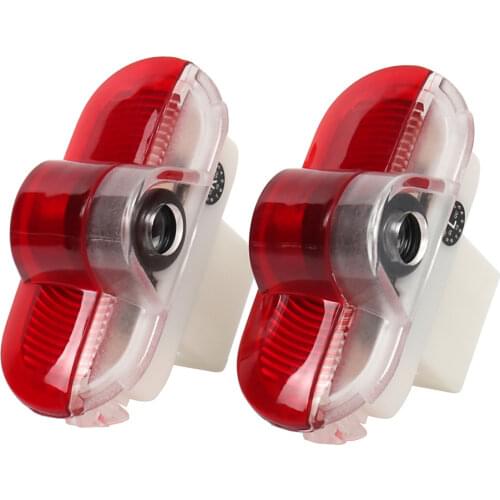 2pcs LED Car Logo Door Light Welcome Ghost Shadow Laser Decoration Light For SEAT Alhambra Leon MK1 2005-2006 Accessories