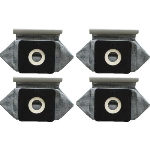 4Pcs Washable Universal Vacuum Cleaner Replacement Cloth Dust Bag For Philips Electrolux LG Haier Vacuum Cleaner Bag Reusable