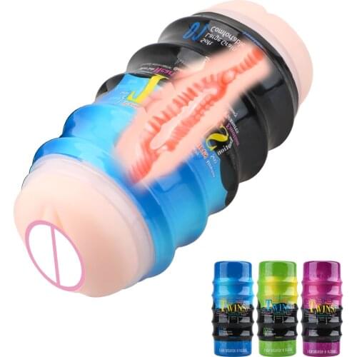 Dual Channel Male Masturbator for Man Gay Real Vagina and Anal Vagina Penis Masturbator Pussy Erotic Adult Sex Toys for Men