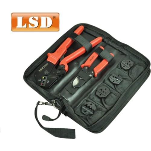 AP-K30J Crimping Tool Combination Tool Sets, herramientas set cable crimper and cutter multi function tool kit