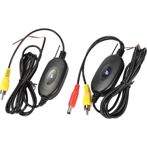 2.4G RCA Car Camera Module Wireless Video Receiver Reversing Transmitter