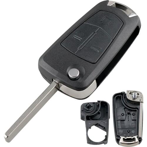 3 Buttons Flip Remote Folding Car Key Case Cover Fob Auto Car key Shell Fit for Vauxhall / Opel / Corsa / Astra / Vectra