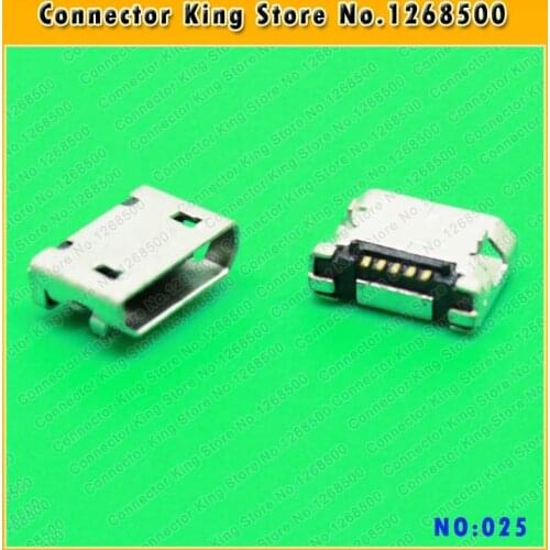ChengHaoRan 100PCS Smartphone tablet pc 5-pin Micro USB Jack Charge Socket for Huawei/Coolpad,MC-025