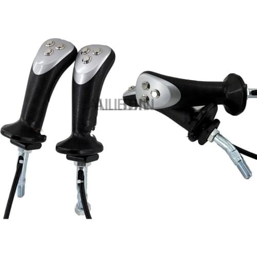 For wood gripper wood gripper iron gripper three-button metal button joystick handle high quality excavator accessories