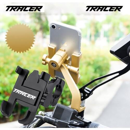 Aluminum Alloy Motorcycle Handlebar Phone Holder Stand Mount For Yamaha Tracer 900 700 gt 2018 2019 2020 Motorcycle Accessories
