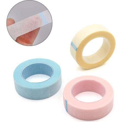 Breathable Eyelash Extension Tape Easy To Tear White Silk Paper Under Patches Grafted Lashes Lint Free Eye Pad Makeup Supply