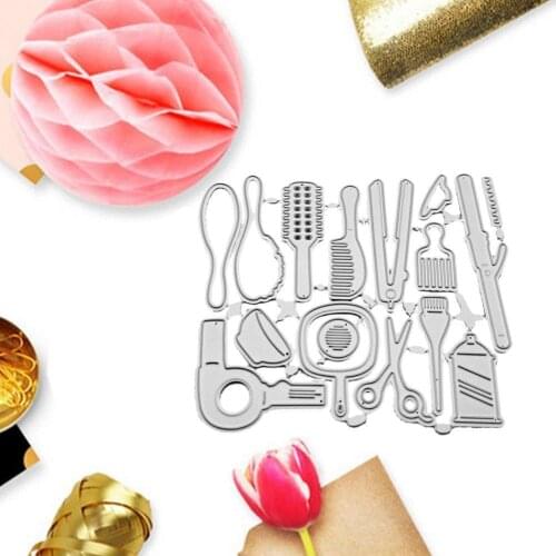 Barber Tools New Cutting Dies For 2021 Mold Scrapbook Embossing Paper Craft Knife Mould Blade Punch Stencils Stamps And Dies
