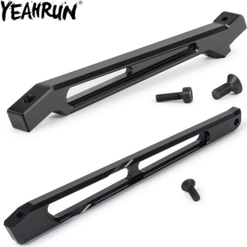 YEAHRUN RC Car Front and Rear Steering Support Mount with Screws for 1/8 ARRMA KRATON 6s RC Crawler Bigfoot Car Upgrade Parts