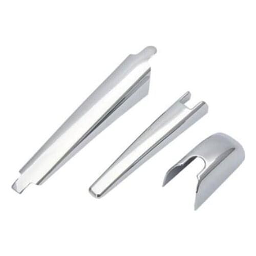 ABS Chrome Rear Window Wiper Cover Trim Car Exterior Windscreen Wipers Decoration For Toyota RAV4 XA40 2014 2015 2016 2017 2018