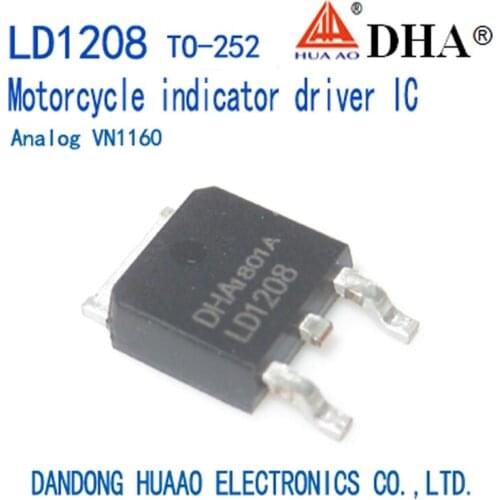 LD1208 VN1160 Motorcycle Flasher ASIC TO252
