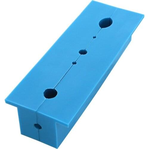 2pcs Magnetic Bench Vice Jaw Pad Multi-groove Vise Holder Grips Heavy For Milling Cutter For Drilling Machine Accessories S26