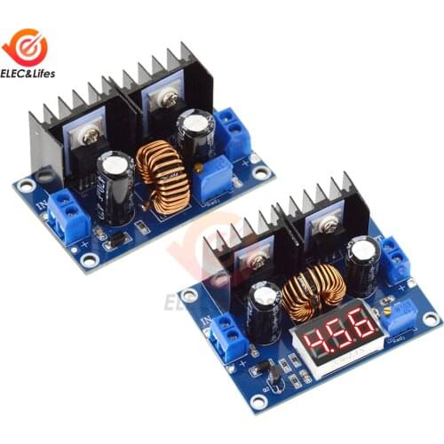 Max 8A 200W DC-DC Step Down Buck Converter XL4016 LED Voltmeter PWM Adjustable 4-36V To 1.25-36V step-down Power Supply Module
