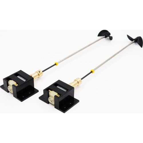 2set Motors RC Boat parts Drive Set 130 Motor+Motor Seat+Copper Coupling+15CM Shaft+Propellers Kit For RC Boat DIY Model Ship