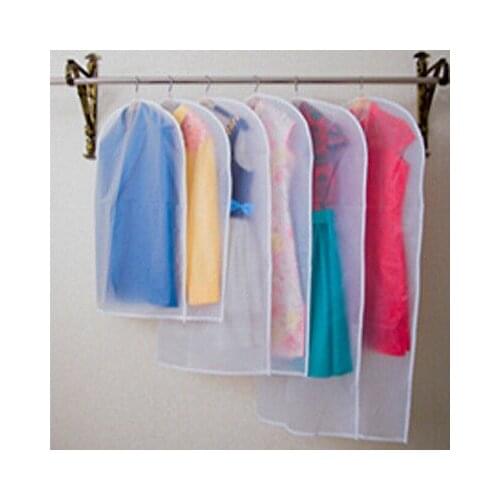 Latest Clothes Dust Cover Practical Clothes Set Hanging Clothing Suit Jacket Wardrobe Storage Portable Clothes Set New