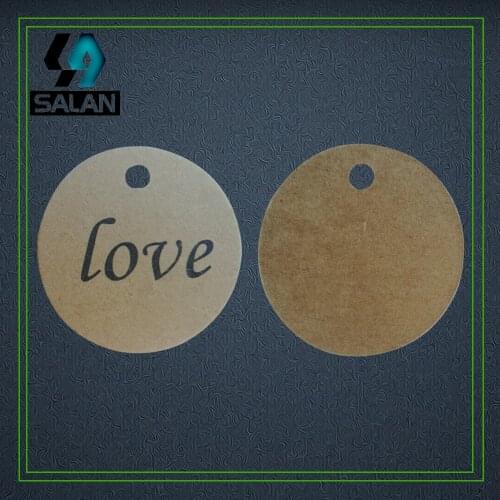 Wholesale stock love cards hang tags bookmarks for clothing paper printed gift tags custom hang tags hand work label