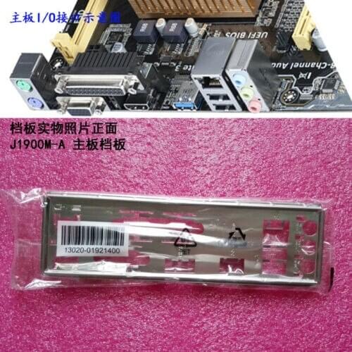 Original IO I/O Shield BackPlate Blende Bracket For Asus J1900M-A