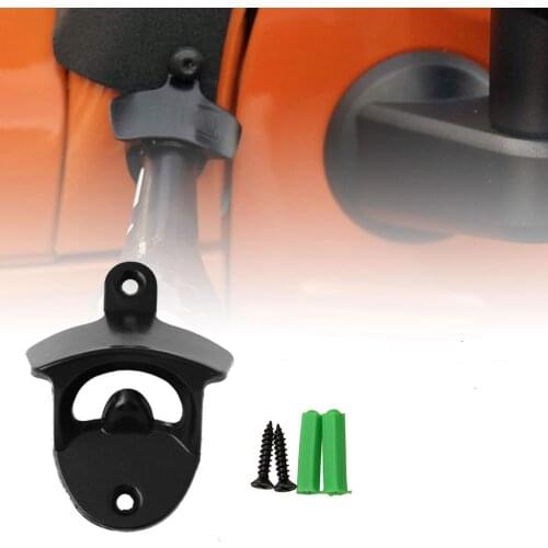 Portable Car Beer Bottle Opener Auto Accessory for Jeep Wrangler JK JK Unlimited
