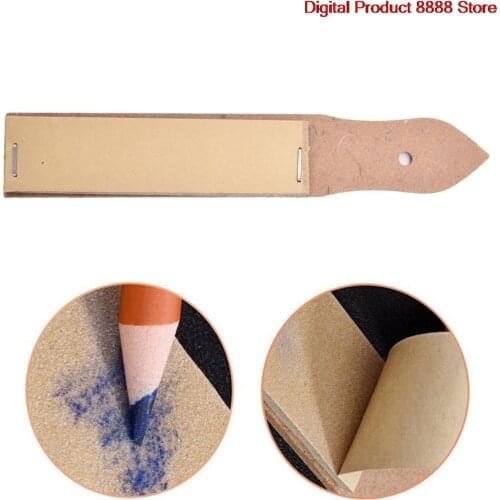 Practical Sandpaper Pencil Pointer Sharpener Pointer Sand Paper DIY Drawing Art Drawing
