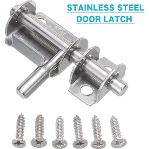 304 Stainless Steel Door Lock Slide Bolt Gate Latch for Home Security Barn Replacement Safety Latch Lock Hardware Accessories