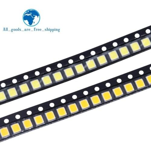 TZT 100pcs 0.2W SMD 2835 LED Lamp Bead 20-25lm White/Warm White SMD LED Beads LED Chip DC3.0-3.6V for All Kinds of LED Light