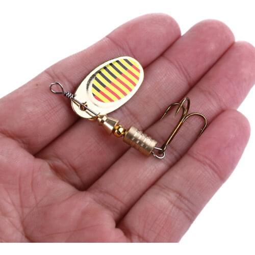 1pcs/lot Metal Jigging Fishing Lure with Hook 3.2g Mini Jig Hard Bait Slowly Sinking Spoon Lure