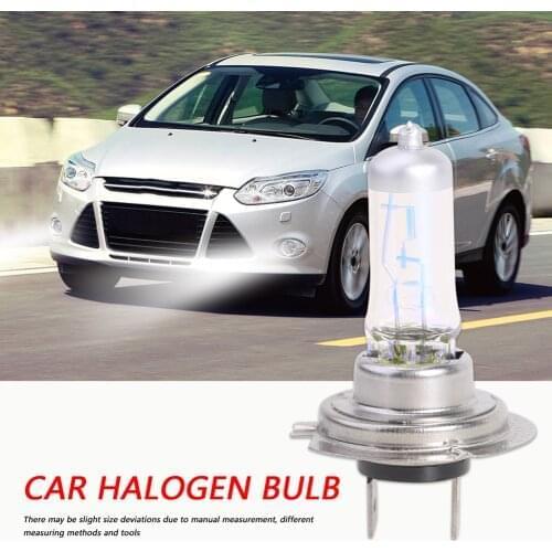 12V 3000K 55W H7 Halogen Car Light Bulb Automobile Headlight Fog Light Lamp Bulb High Power Car Headlights Lamp