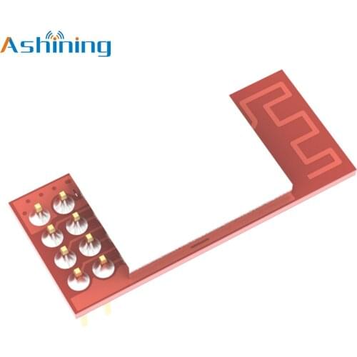 2.4GHz 1mW RF Transceiver Wireless Module AS01-ML01DC nRF24L01P PCB Antenna Shield Case