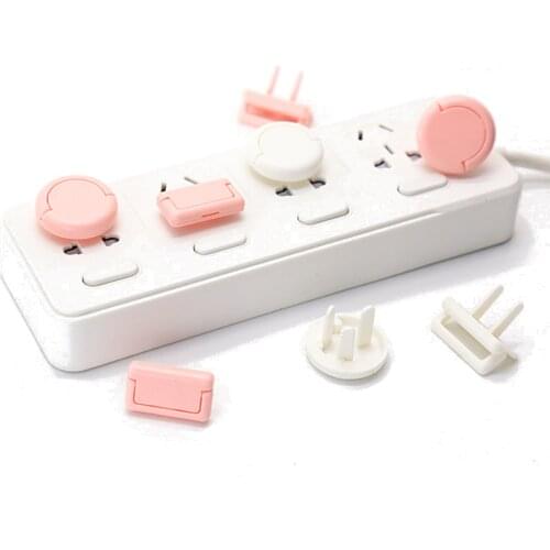 50 Packs Hot Sell Anti-electric Shock Safety Socket Protection Cover With Child Safety Power Protection Cover