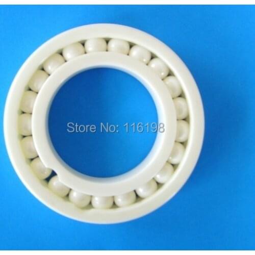 6902 full ZrO2 ceramic deep groove ball bearing 15x28x7mm full complement 61902